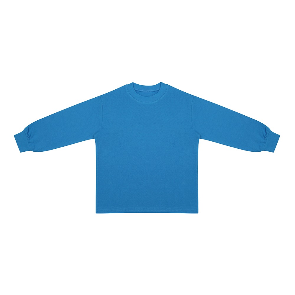 [앵커상품] 무지컬렉션 슬리브 티셔츠 : 파랑