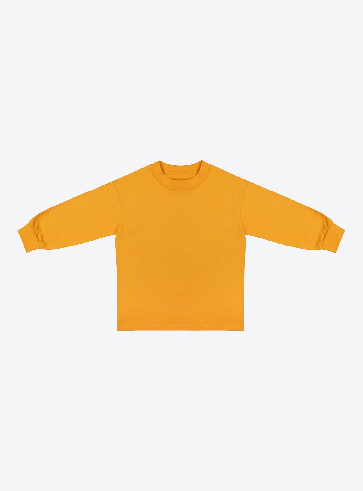 프림로즈 옐로우 &#039;무지컬렉션&#039; 클래식 긴팔 티셔츠
