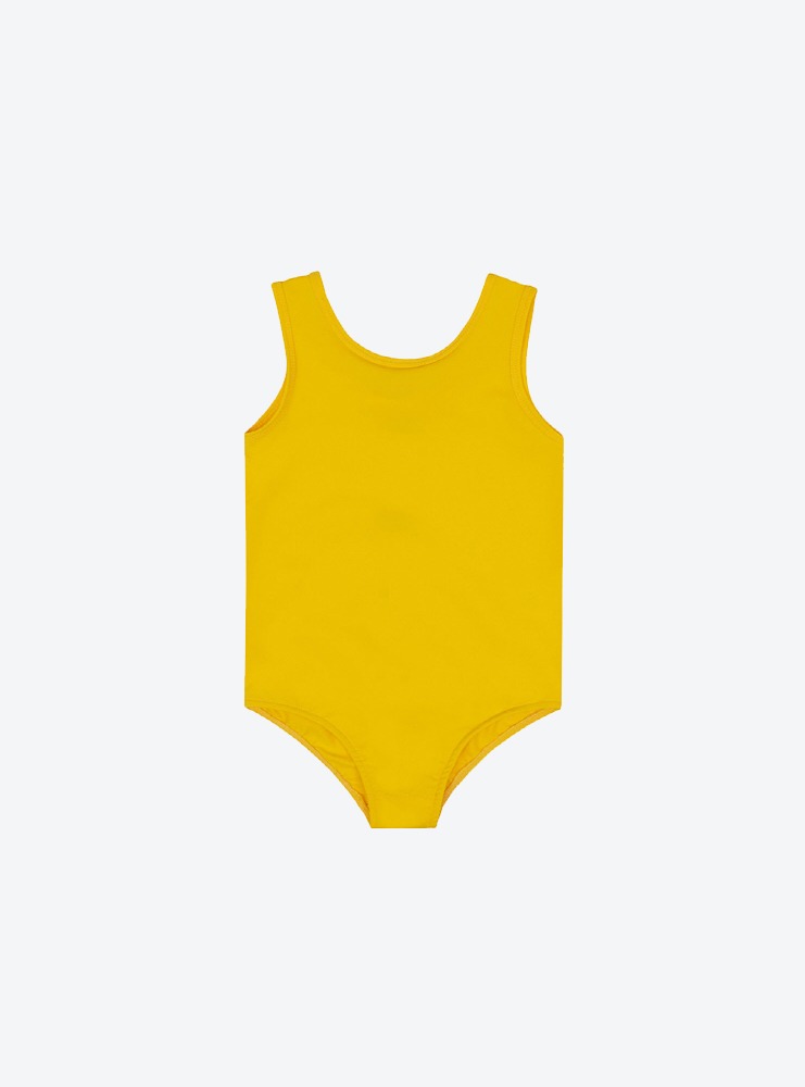 트위스트 프론트 수영복 : 옐로우