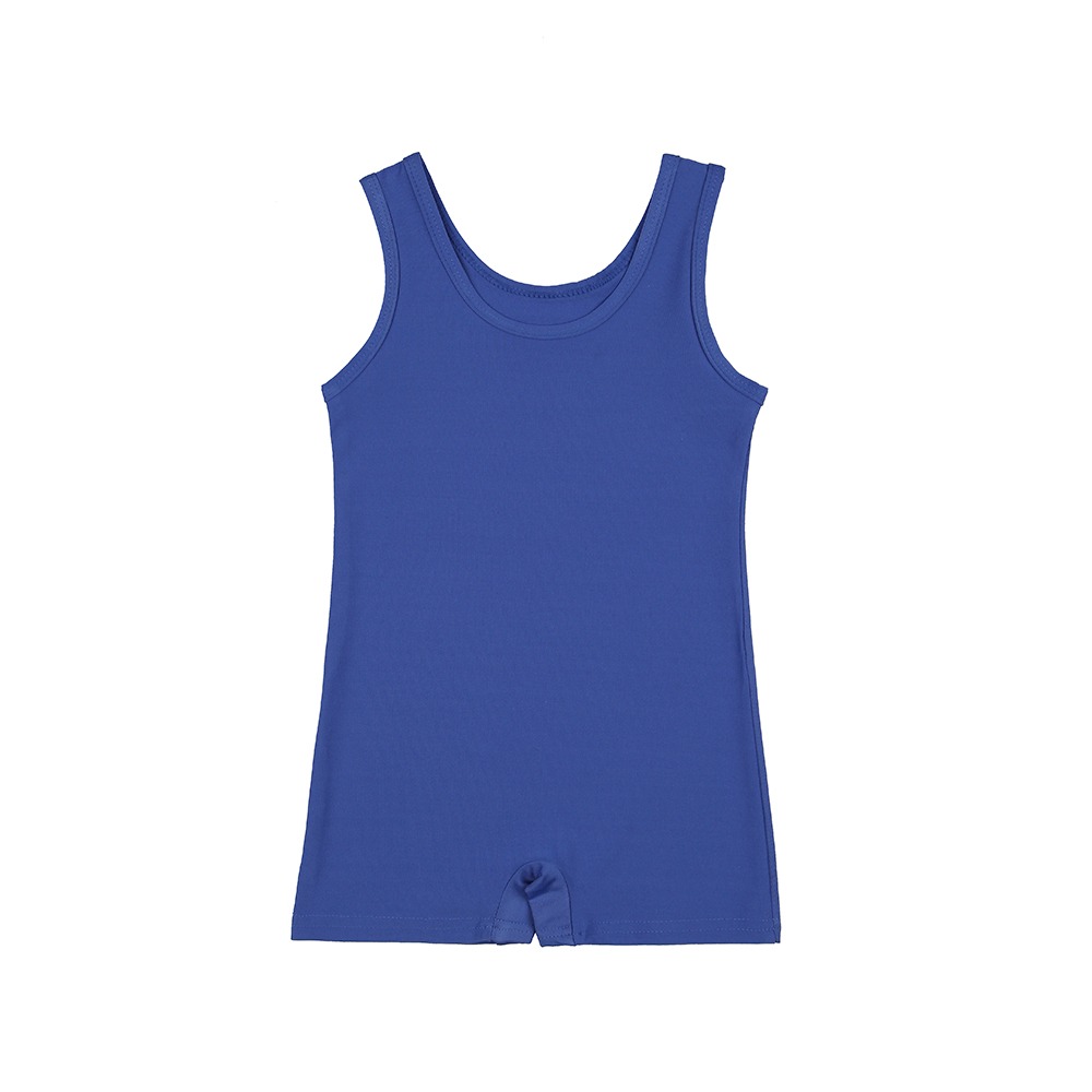 싱글렛 수영복 (일체형) : 세룰리안 블루