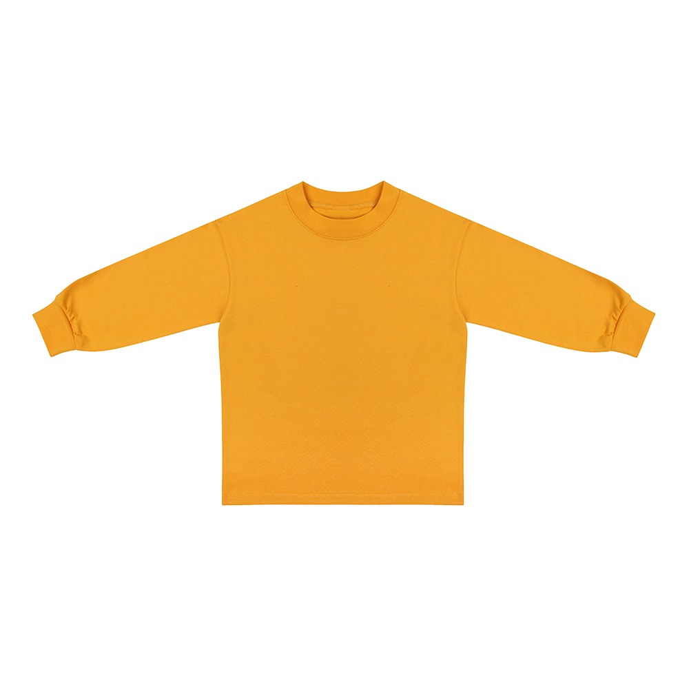 프림로즈 옐로우 &#039;무지컬렉션&#039; 클래식 긴팔 티셔츠