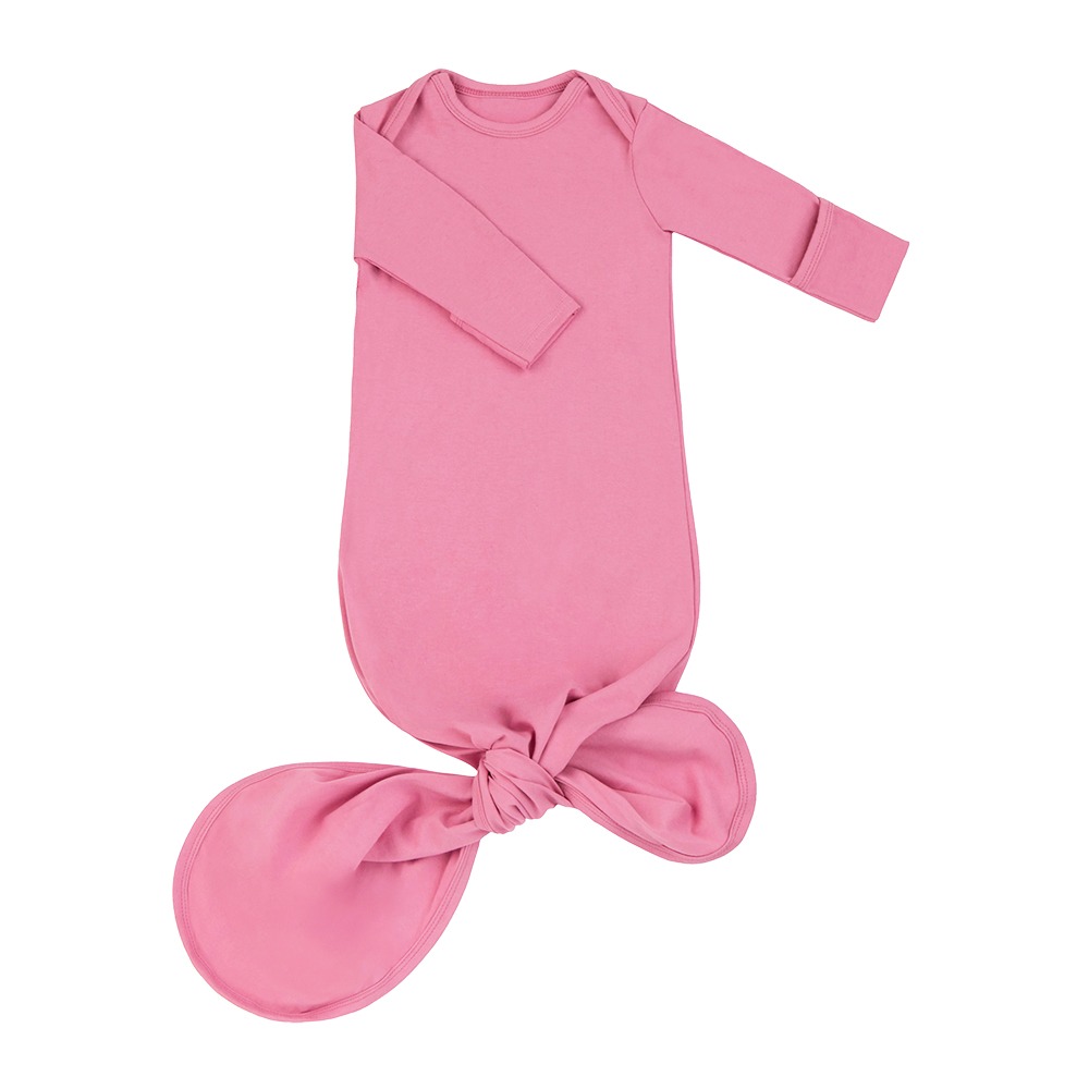 인어가운 신생아 속싸개 : 분홍색
